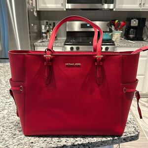 Michael Kors red purse